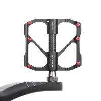 Pedales De Bicicleta PROMEND MTB/Road En Fibra De Carbono Ultraligeros Con 3 Rodamientos Antideslizantes Y Aluminio CNC Pedales Grandes Para Mountain Bike Y Road Bikes - details 13