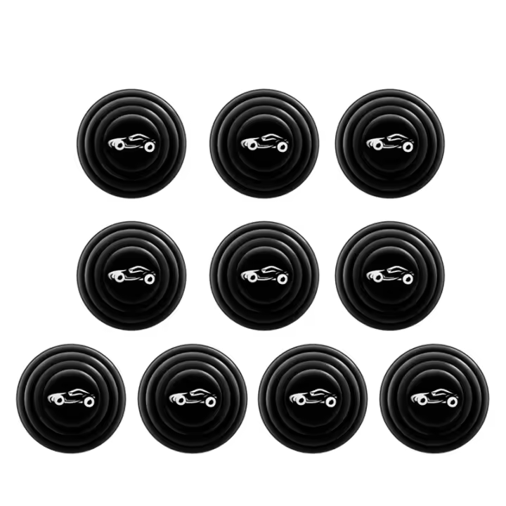 10pcs Sella Amortiguadora Para Puerta De Coche Universal Compatible Con KIA RIO Ford Focus Hyundai IX35 Solaris Mitsubishi ASX Outlander Pajero - 1