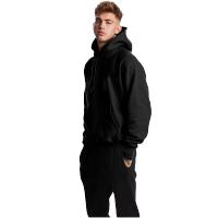 Sudadera De Capucha Imprimida Para Hombres Manga Larga Casual Con Bolsillo Suéter De Poliéster Para Otoño Y Primavera Wear - details 2
