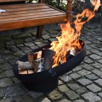 Esschert Design Brasero inclinado acero negro FF402 - details 5