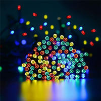 Luces De Cadena Solar LED Para Jardín Y Exterior Decoración De Navidad Para Patio Fiesta De Vacaciones Luz De Calle De Año Nuevo - details 4