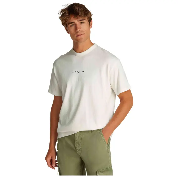 Camiseta de Manga Corta Tommy Hilfiger  para hombre en color blanco - 1
