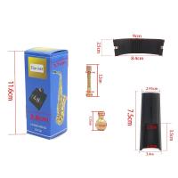 Mandíbula De Fagot Alto Soprano Tenor Saxofón Con Ligadura Y Tapa Correa De Cuero Para Instrumentos De Madera Accesorios De Instrumento Musical - details 7