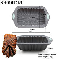 Molde Para Pastel De Silicona Alimentaria Tostadora Para Pan Brownie Dessert Madeleine Molde Para Baguette Herramientas De Hornear Muffinwaren - details 27