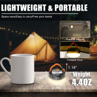Linterna De Camping 10W Alta Potencia Lámpara De Tents Recargable 1200mah USB Portátil Luzes Exteriores Para Senderismo Nocturno Lámpara Colgante - details 11