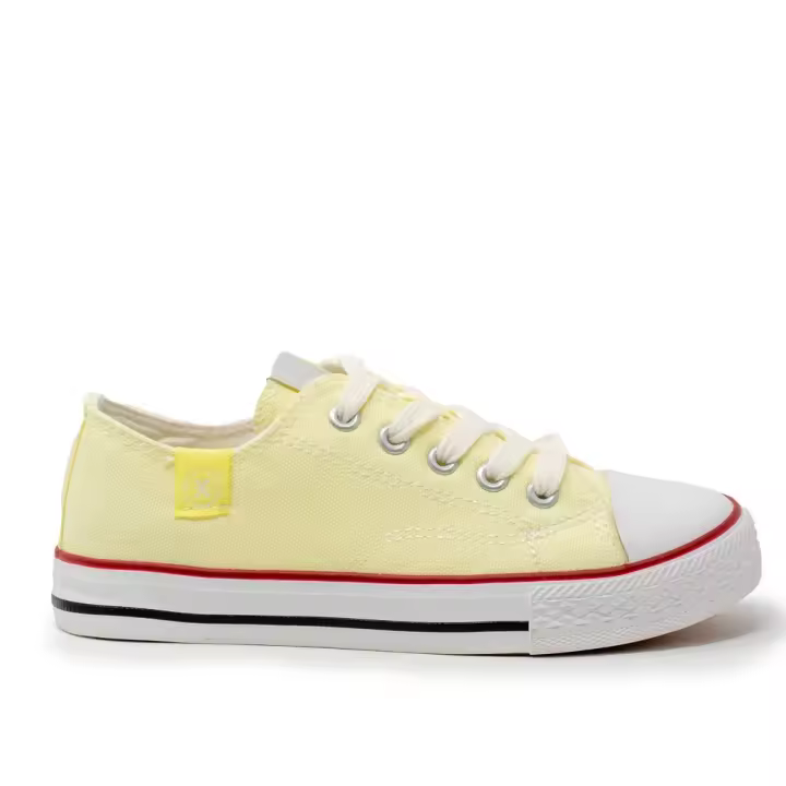 Zapatillas de lona niña XTI KIDS 150777 06 ZAPATILLA BASQUET LONA AMARILLO 32584 24V - 1