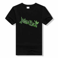 Camiseta De Algodón Para Hombre Judas Priest Estampado Streetwear Con Banda De Latón Estilo Metalero Camiseta De Manga Corta Para Verano - details 6