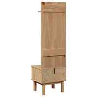 vidaXL Mueble de recibidor OTTA madera maciza de pino 50x40x160 cm - details 4