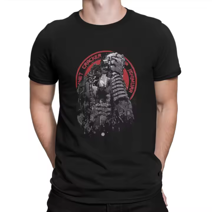 Camiseta De Horror Dead Space Para Hombre Camiseta Oversize Casual Estampada Isaac Clarke Sumi E_proc Moda Hipster Unisex T-Shirt - 1