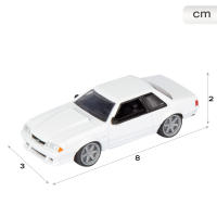 Burago - Set 5 coches de colección, escala 1/64, fabricados con cuerpo de metal, vehículos clásicos, colección de coches en miniatura, coche coleccionista, regalos niños, a partir de 3 años - details 3
