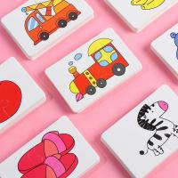 Juego De Cartas De Montessori Para Bebés 32 Piezas Jigsaw Educativo Temprano Juguete De Forma Y Color Entrenamiento Cognitivo Regalo Para Niños Y Niñas De 3-6 Años - details 9