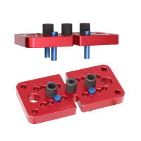Juego De Herramientas De Carpintería Doweling Jig Guía De Perforación Vertical Localizador De Agujeros Herramienta De Punched Para Joinería De Madera - details 0