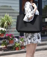 Bolso de Piel intética de Mujer, para usar sobre el hombre, de gran capacidad, Bolsa con borlas - details 0