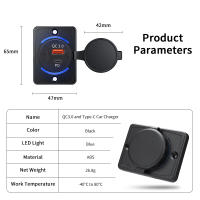 Adaptador De Poder Dual USB 12V Para Coche Barco Motocicleta RV Modificación Del Encendedor Del Coche Randpow Car Charger - details 10