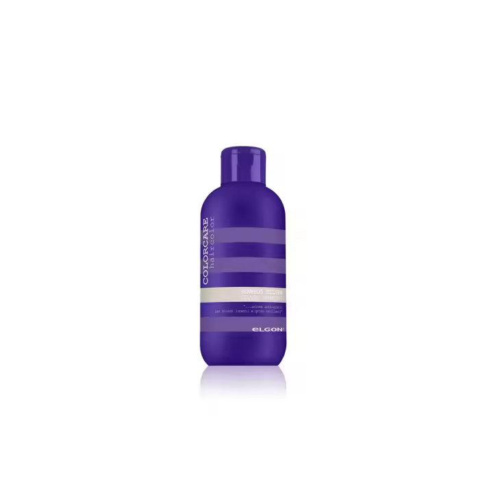 Elgon Colorcare Haircolor Silver Champú Vegano Matizador Cabellos Rubios o Con Mechas - 1
