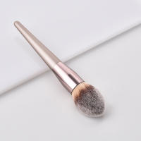 Juego De Pinceles De Maquillaje Para Mujer Champán Fundación Polvo Rubor Sombra Kabuki Herramientas De Belleza Set Completo - details 7