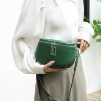 Bolso De Hombro Para Mujer En Cuero Genuino Alta Calidad Cuero De Vaca Bolso De Moda Bolso Mensajero Diseñador De Cierre De Cremallera - details 16