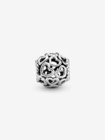 Pandora - Charm de Corazones-Plata de Leyes - details 0
