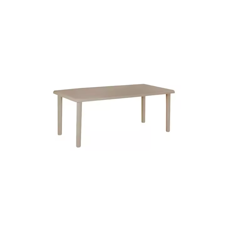 MESA RESINA MOD. OLOT 140x90 cm ARENA  - DE SUINPLAS DECORACIONES - 1