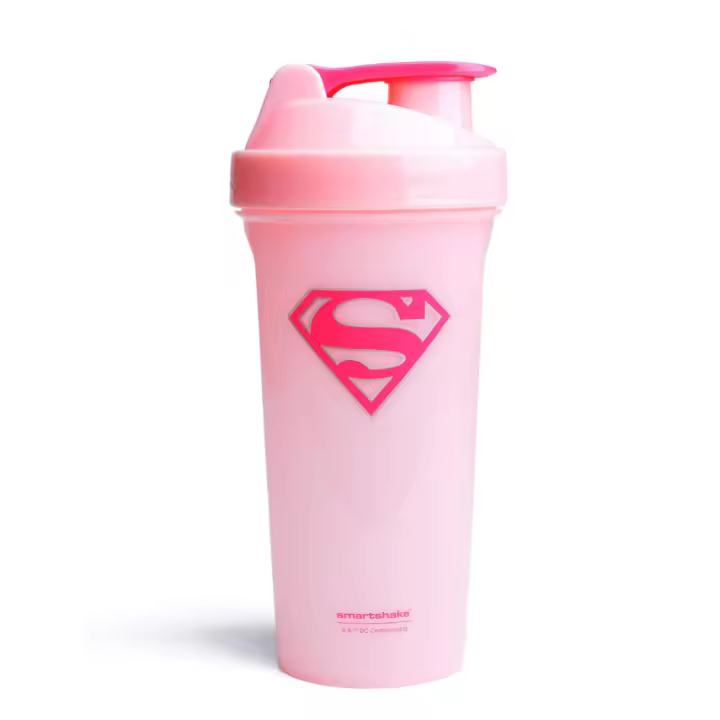 Smartshake Mezclador Lite DC Comics Supergirl - Batidor Portátil para Bebidas y Batidos, Sin BPA - 1
