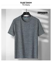 Camiseta Deportiva De Hombre Para Verano Con Mangas Cortas Secado Rápido Transpirable Absorbedor De Sudor Top Casual Ligero - details 10