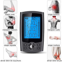 Electroestimulador Eléctrico Tens para masaje corporal, máquina de acupuntura EMS de 36 Modos, therapy Digital para adelgazar - details 3