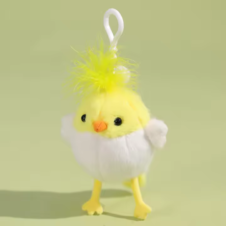 Juguete De Peluche Con Clavelito Sonido Y Movimiento Llavero Colgante Para Mochila Decoración Regalo De Navidad Bird Parrot - 1