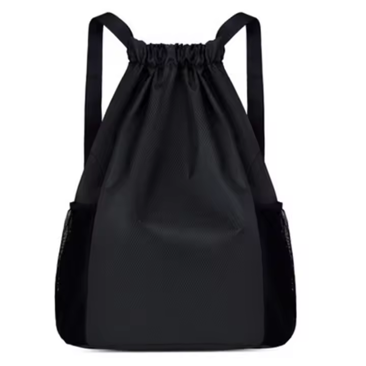Bolsa De Viaje Casual Con Cierre De Cordón Para Hombres Y Mujeres Mochila De Viaje Durable De Tela Oxford Con Lining De Poliéster - 1