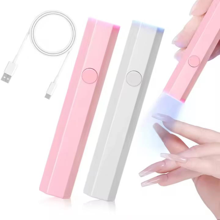 Lámpara Portátil Para Uñas Mini LED USB Secado Rápido Para Todos Los Polvos De Uñas Máquina Secadora De Uñas UV ABS Peso Aproximado 40g - 1