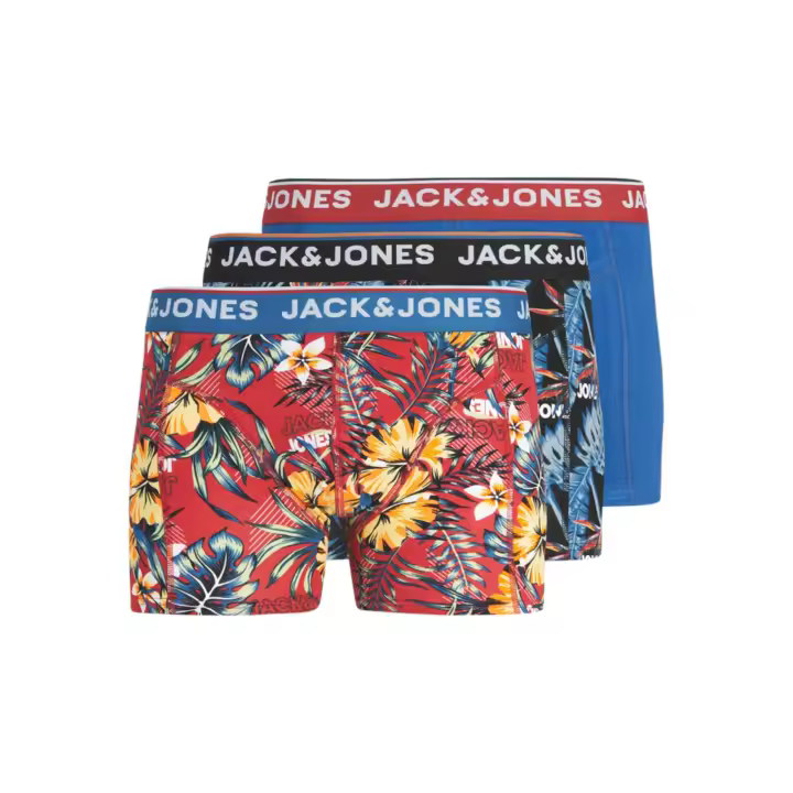 JACK&JONES 12228459 JACAZORES TRUNKS 3 Niño Boxer Slip Underwear Pack 3 unidades 28921 - 1