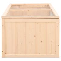vidaXL Jaula para hámster madera maciza abeto 104x52x38 cm - details 4