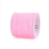 Hilo De Nylon 0.8mm 28 Colores Para DIY Hecho a Mano Cuerda Para Pulseras Collares Accesorios De Manualidades 100m/Roll - details 6
