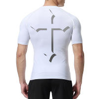 Camiseta De Compresión Para Hombres Con Estampado Cruzado Deportivo Secado Rápido Camiseta De Entrenamiento Fitness Subcamiseta De Gym Tees Tops Cristianos - details 8