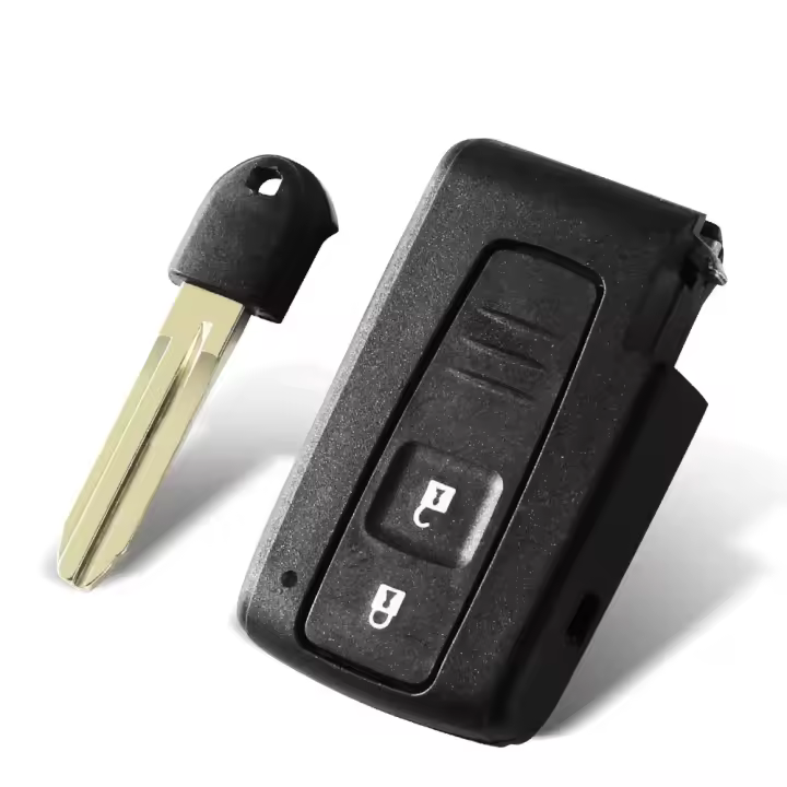 Carcasa De Llave Inteligente Reemplazo Para Toyota Corolla Verso Camry Fob 2 3 Botones 2004-2009 KEYYOU ABS Material - 1