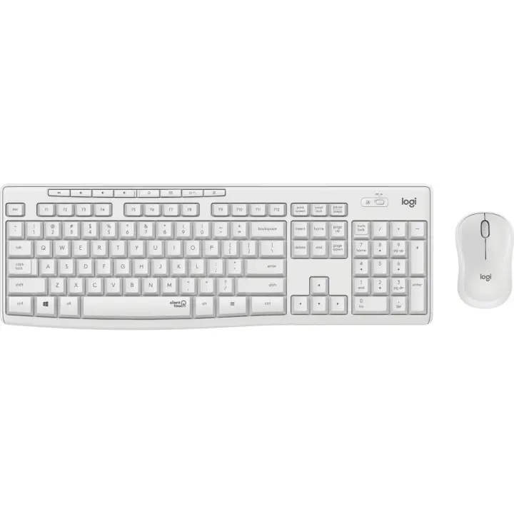 COMBO TECLADO RATON LOGITECH MK295 RF INALAMBRICO BLANCO - 1