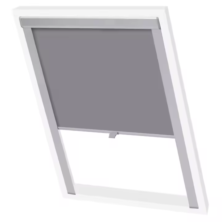 vidaXL Persiana Estilo Opaca Modelo Enrollable para M08/308 Color Blanco,  Gris,  Negro y mas - 1