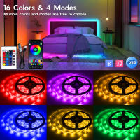 Tira De LED Bluetooth USB 5050 5V Para Iluminación De TV Y Escritorio Lámpara RGB Adhesiva Decorativa De Diodos - details 3