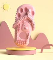 Juguetes Para Morder De Goma TPR Para Perros Y Gatos Con Puntos Protruidos Para Limpieza Y Enseñamiento De Dientes Juguetes Sonoros Con Clip De Alimento - details 7