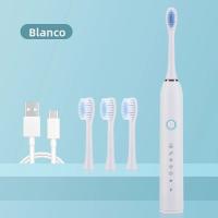 Cepillo De Dientes Eléctrico Sonic Con Vibración USB Recargable Para Blanqueamiento Y Limpieza Oral Cepillo De Pelo Suave De DuPont Para Adultos - details 9