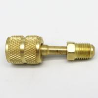 2 X Adaptadores R410A Para Aire Acondicionado HVAC 5/16" SAE Femenino a 1/4" SAE Masculino Flare Herramienta De Rellenado De Aire Acondicionado - details 1