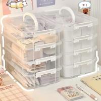Caja De Almacenamiento Para Bloques De Construcción Simplicidad Caja De Herramientas Clasificadora Impermeable Y Antipolvo Con Cajones Separadores Organizador De Juguetes Caja Fuerte - details 9