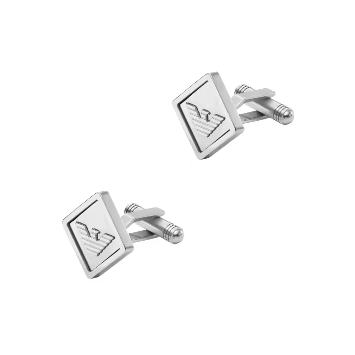 Emporio Armani STAINLESS STEEL，SILVER，CUFF LINK EGS3072040 - 1