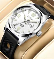Reloj Deportivo De Silicona Para Hombre LIGE Marca Reloj Militar De Cuarzo Cronógrafo Reloj Masculino Resistente Al Choque Y Luz - details 14