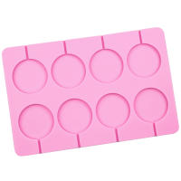 Molde De Silicona Rosa Con Flores Para Lollipops Y Caramelos Molde De Galletas De Formas Variadas Decoración De Pasteles Eco-amigable Y Resistente Al Calor - details 3