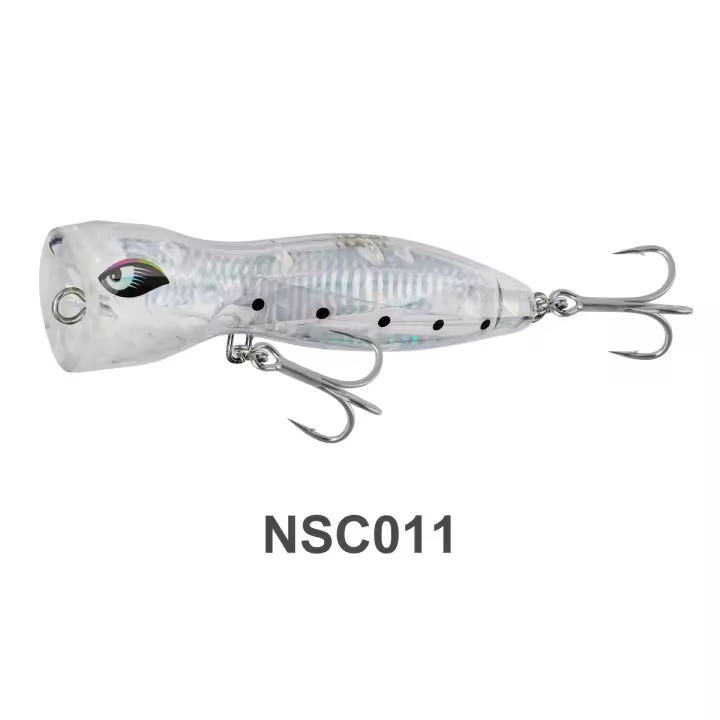 Noeby Señuelo De Pesca Super Poper 140mm 74.5g Lure De Superficie Con Gran Salpicadura Wobbler Reinforced Artificial Duro Para Pesca En Oceano GT Tuna - 1