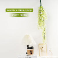 Plantas Artificiales Verdes 83cm Flores Falsas Vínculo Hiedra Uso En Jardín Decoración De Pared Para Fiestas Y Hogar - details 1