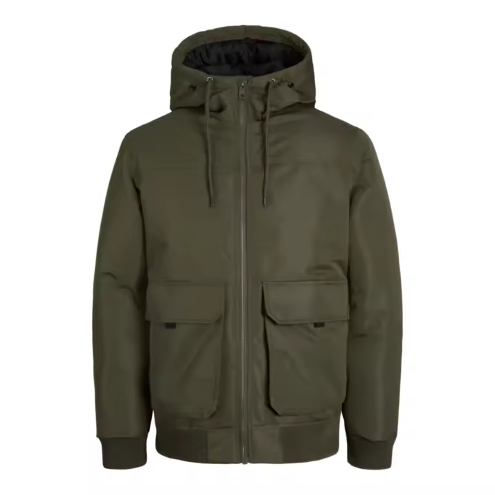 JACK&JONES 12263838 JJCONSTRUCT BOMBER Hombre Anorak Chaqueta Cazadora Parka Abrigo 29438 - 1