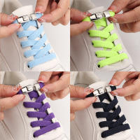 Cordones Sin Nudo De 8MM Para Niños Y Adultos Cuerda Elástica De Bloqueo Presión Para Zapatillas Cordones Planos Ampliados Para Zapatos - details 2