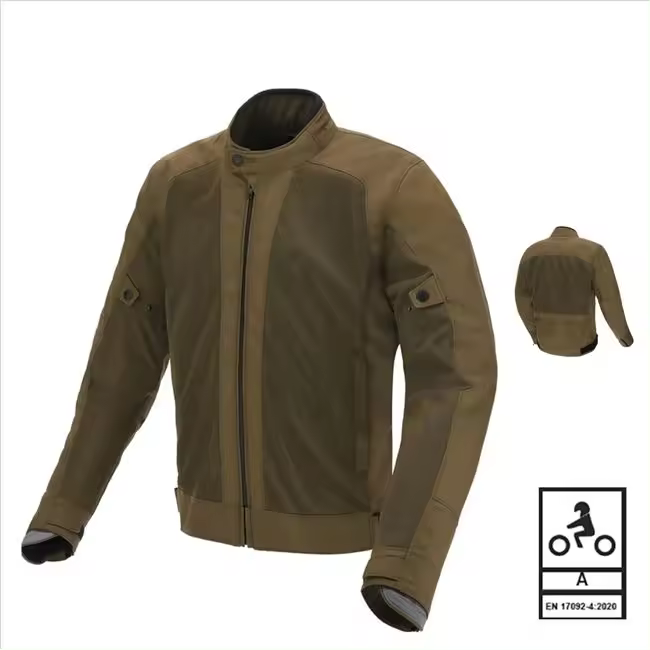 TUCANO NETWORK 2G VERDE MILITARE CHAQUETA VERANO HOMOLOGADO EN17092 8160MF201-VMVM - 1