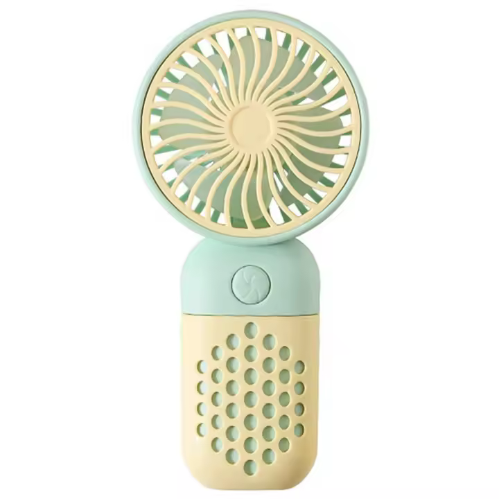 Mini ventiladores de mano con Batería Lition, Ventilador Personal Alimentado por USB, pequeño ventilador eléctrico estudiante bolsillo ventilador portátil Mini aire acondicionado portátil - 1